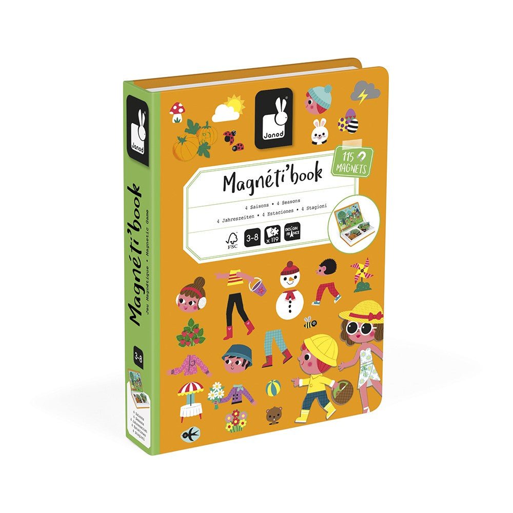 Janod - Magneetboek 4 Seizoenen - Playlaan