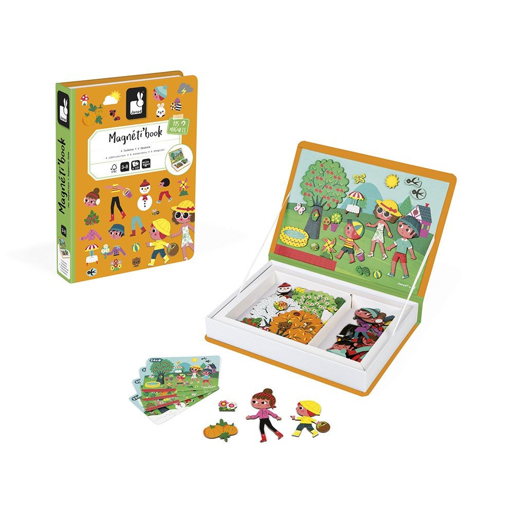 Janod - Magneetboek 4 Seizoenen - Playlaan