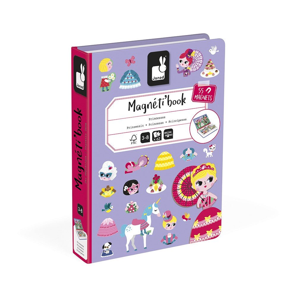 Janod - Magneetboek Prinsessen - Playlaan