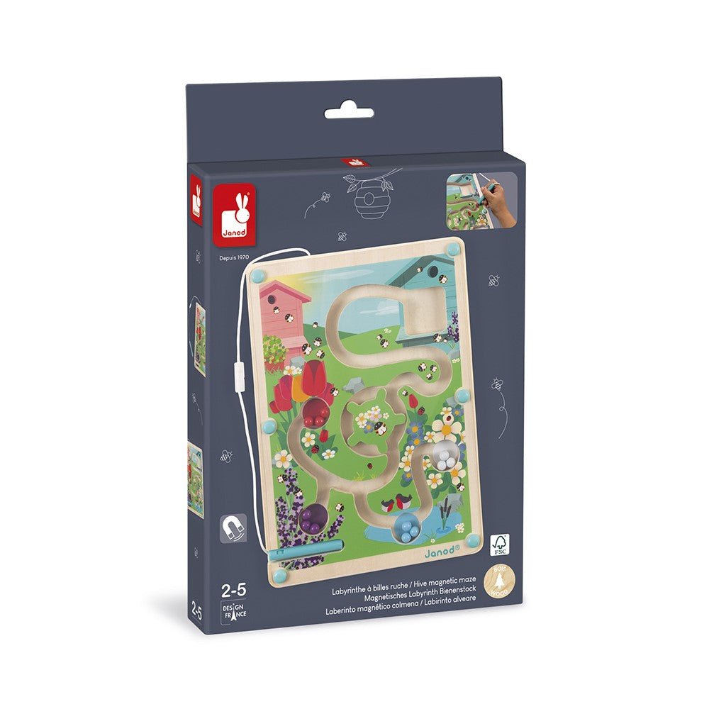 Janod - Magnetisch Spel Doolhof Bijenkorf - Playlaan