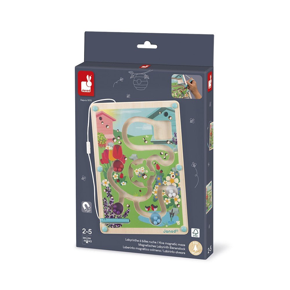 Janod - Magnetisch Spel Doolhof Bijenkorf - Playlaan