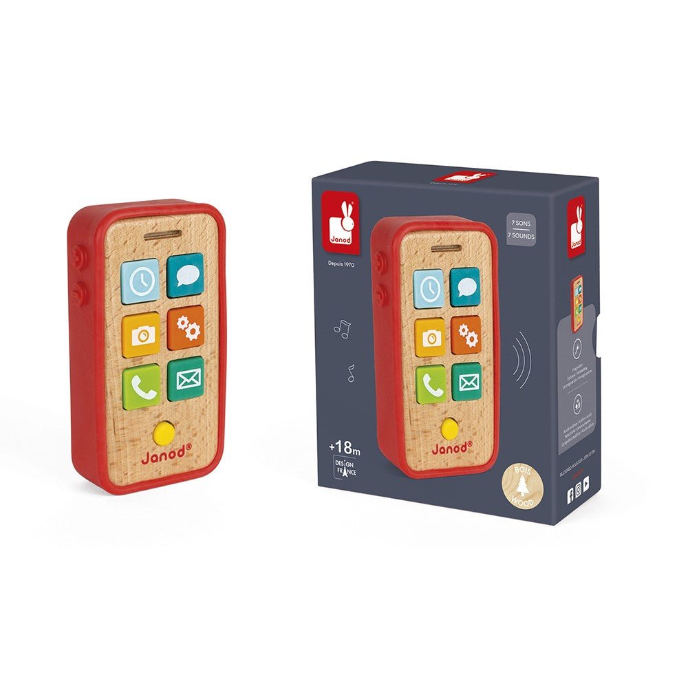 Janod - Telefoon met Geluid - Playlaan