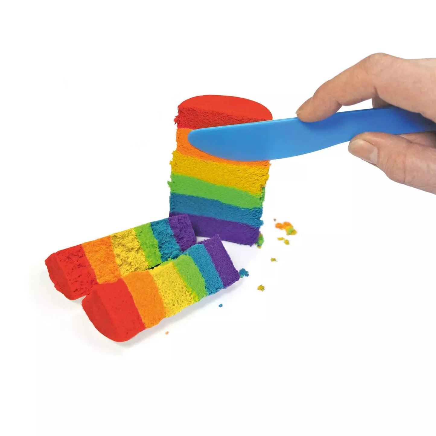 JH-Products - Sensory Sand Rainbow 5 kg - Kinetisch Zand - Playlaan