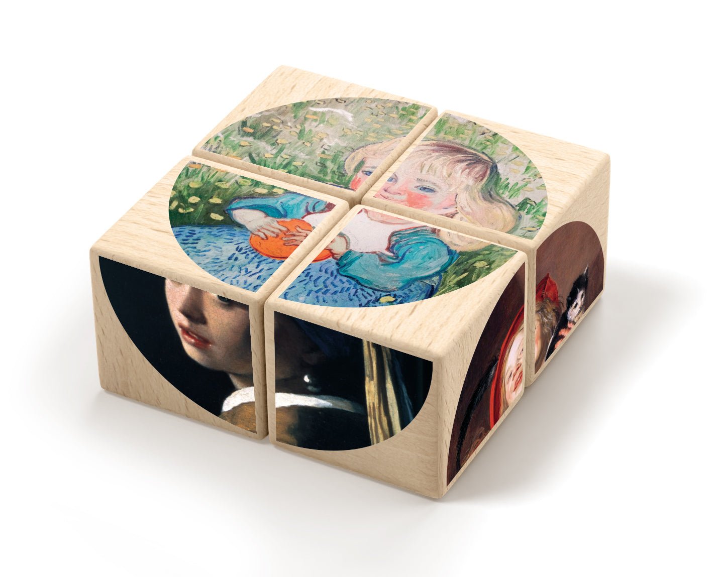 Just Blocks - CHILDHOOD in Dutch Art Puzzle - Playlaan