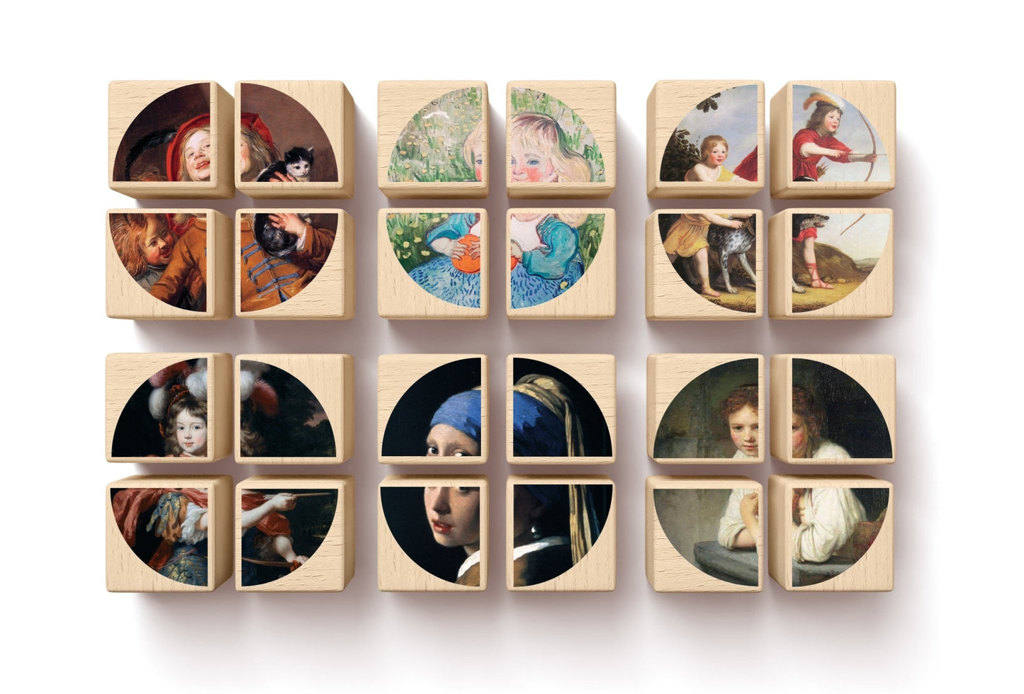 Just Blocks - CHILDHOOD in Dutch Art Puzzle - Playlaan