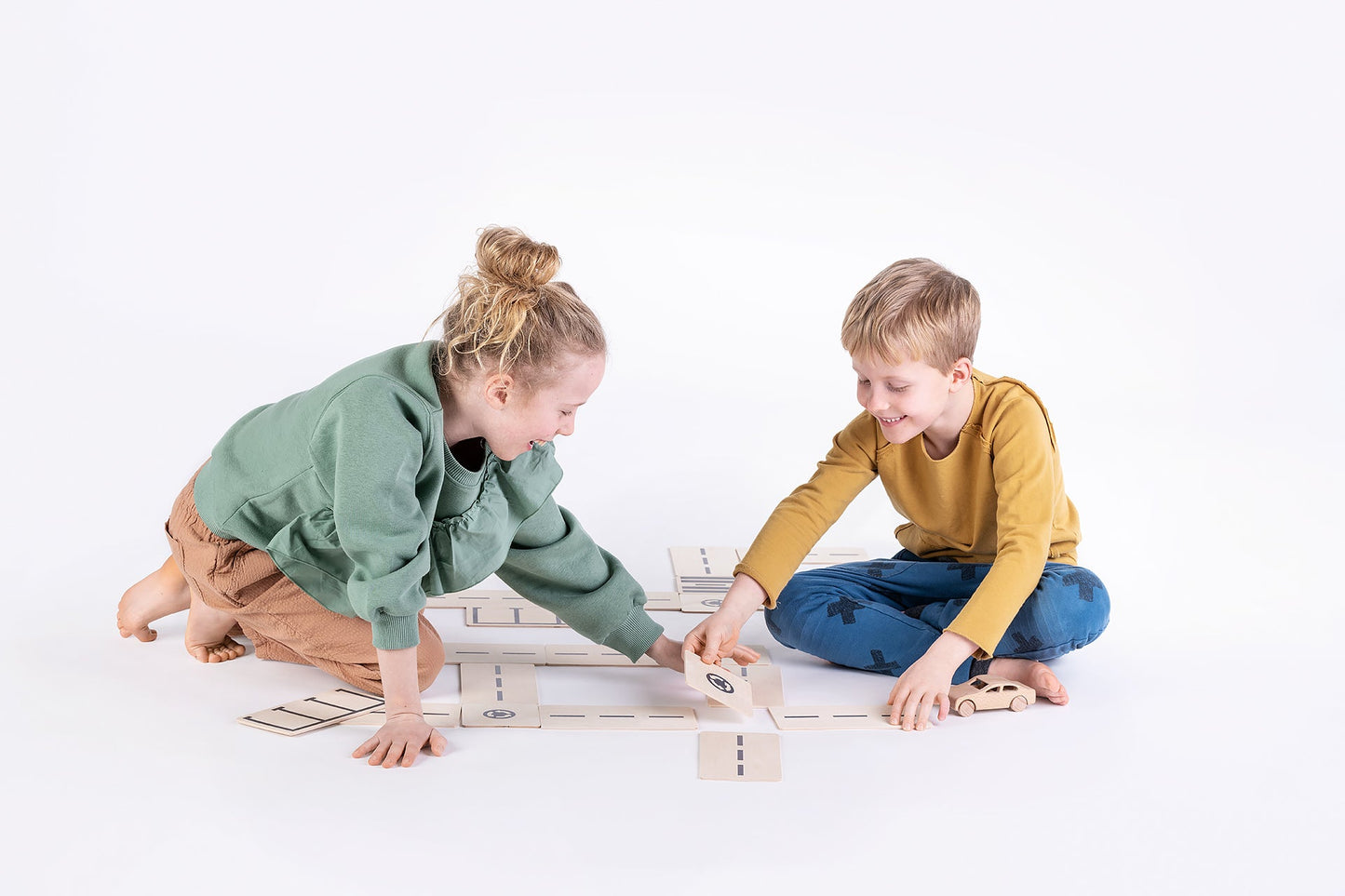 Just Blocks - Just Roads 24 stuks - Playlaan