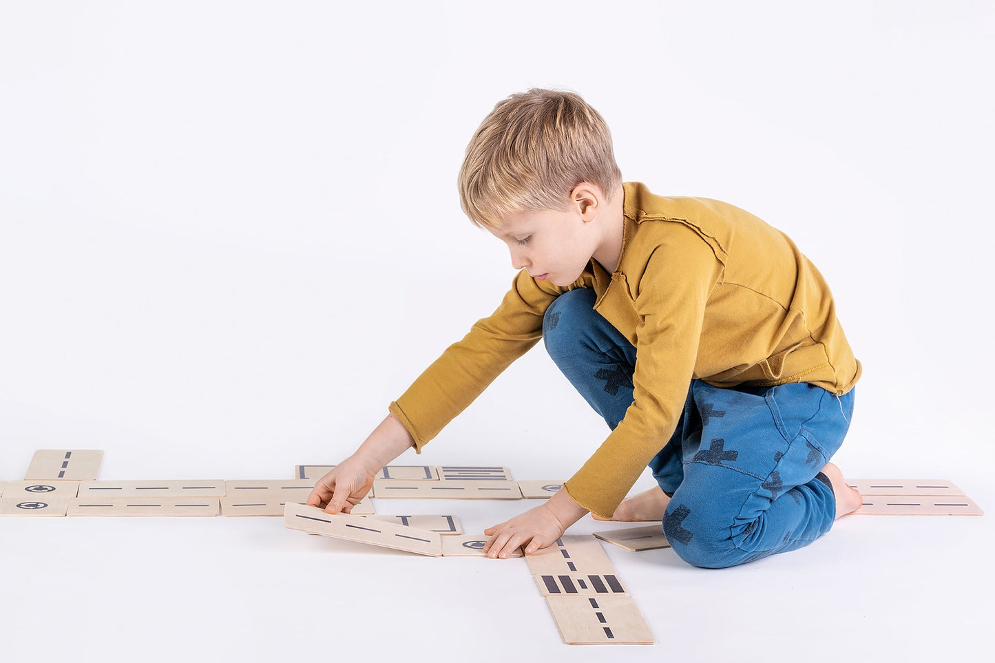 Just Blocks - Just Roads 24 stuks - Playlaan