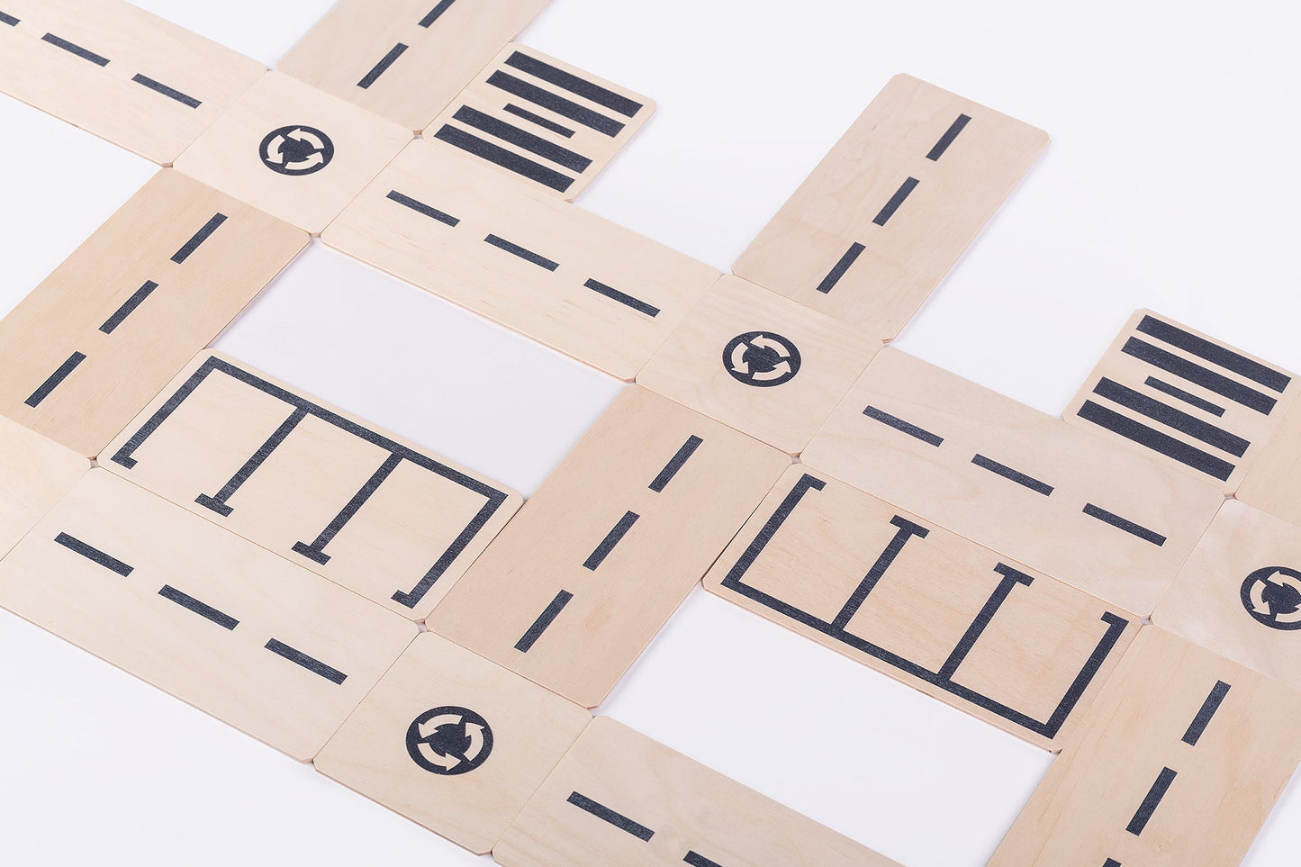 Just Blocks - Just Roads 24 stuks - Playlaan