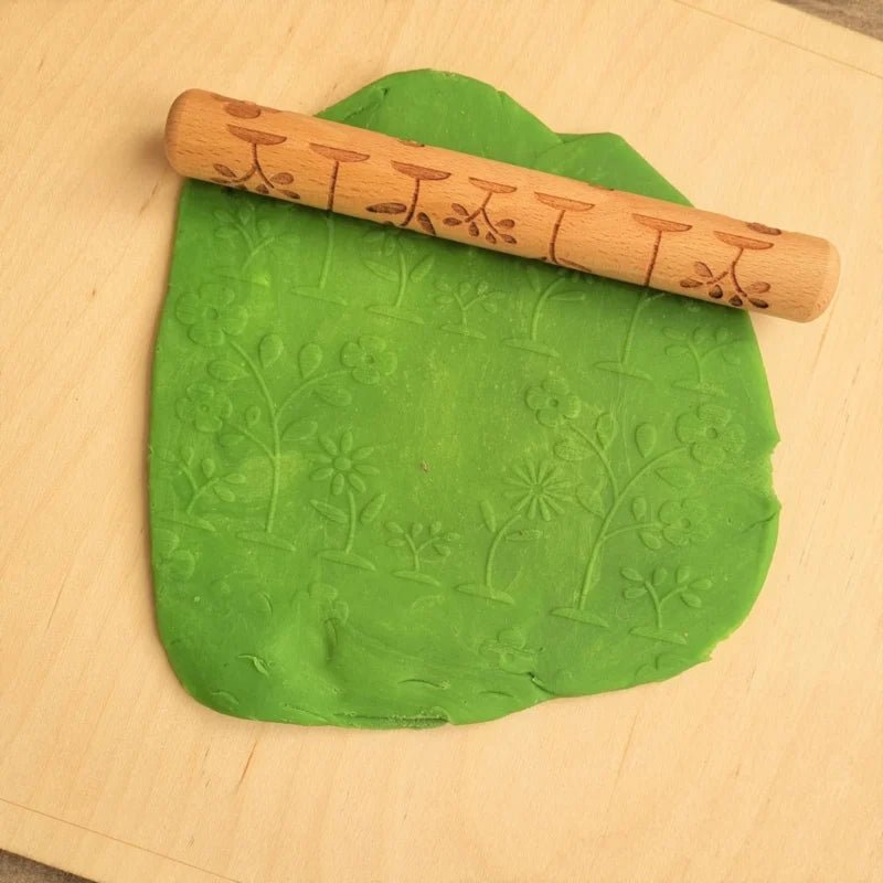 Kiddi - Houten Roller Bloemen - Playlaan