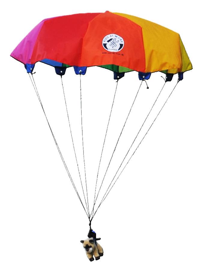 Kids at work - Parachute - Playlaan