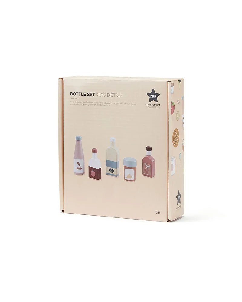Kids Concept - Bottle set 5pcs KID'S HUB - Playlaan