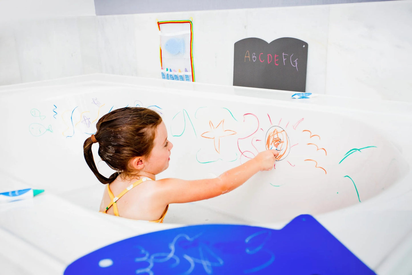 Kitpas - Drawing board for Bath Fish - Playlaan