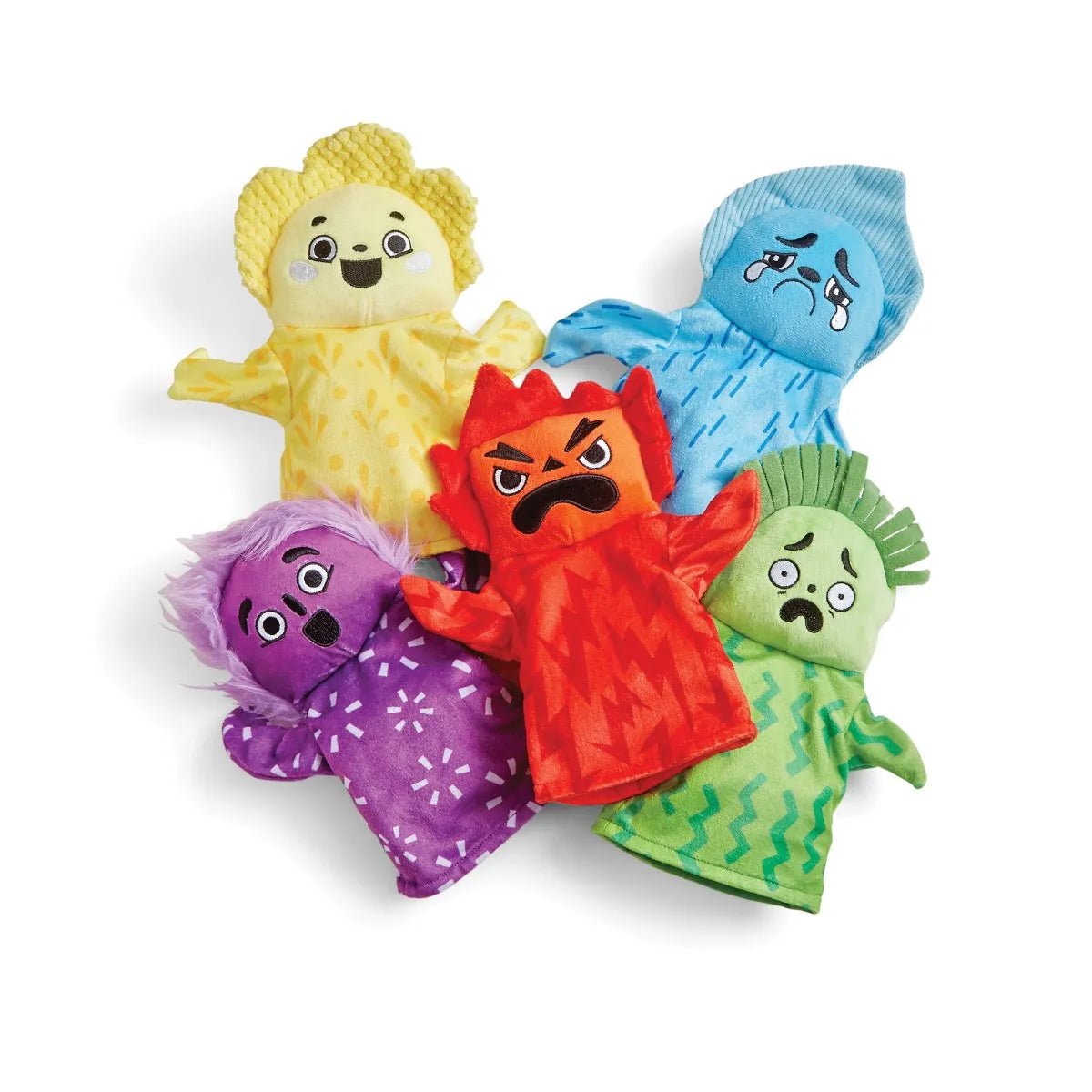 Learning Resources - Feelings Family - Handpoppen set van 5 - Playlaan