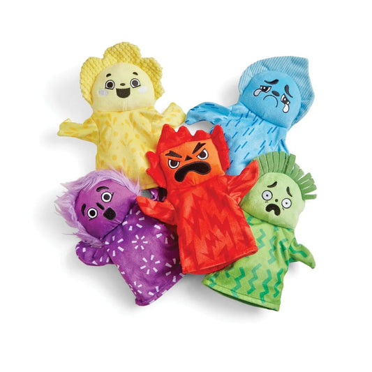 Learning Resources - Feelings Family - Handpoppen set van 5 - Playlaan
