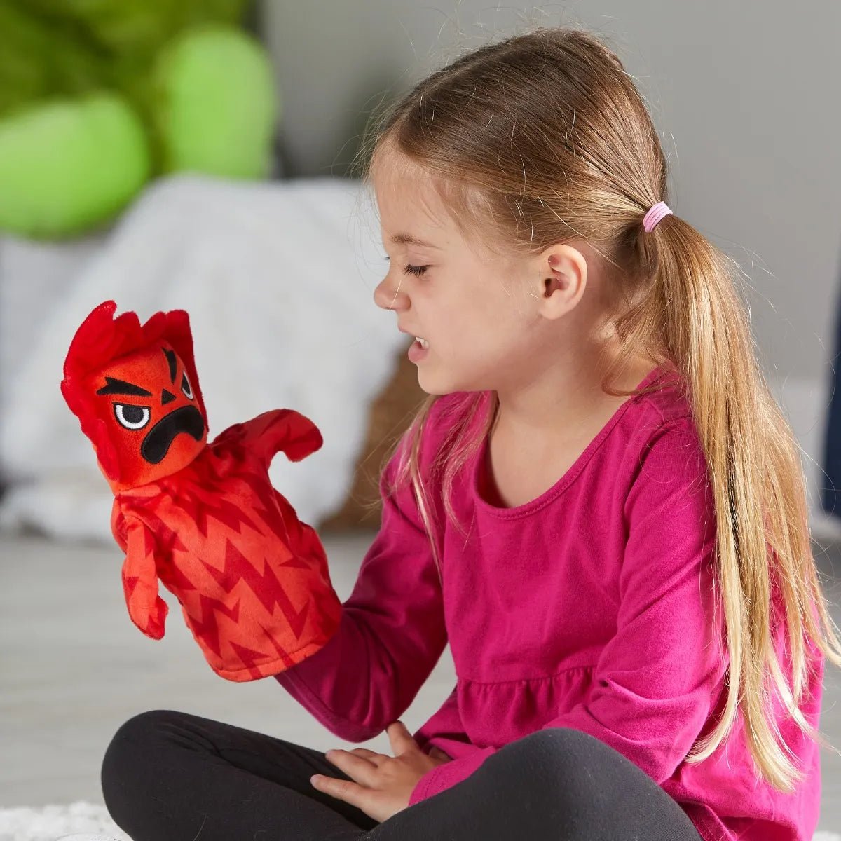Learning Resources - Feelings Family - Handpoppen set van 5 - Playlaan