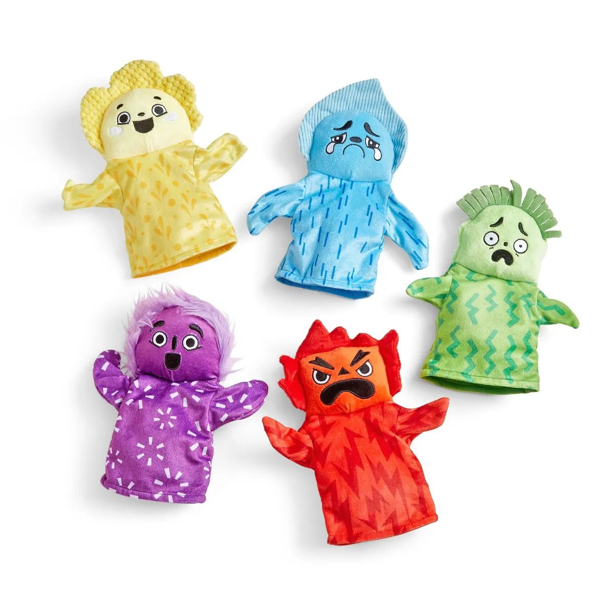 Learning Resources - Feelings Family - Handpoppen set van 5 - Playlaan
