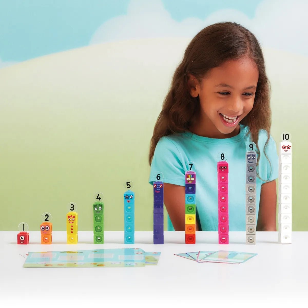Learning Resources - Mathlink Cubes NumberBlocks 1-10 - Playlaan