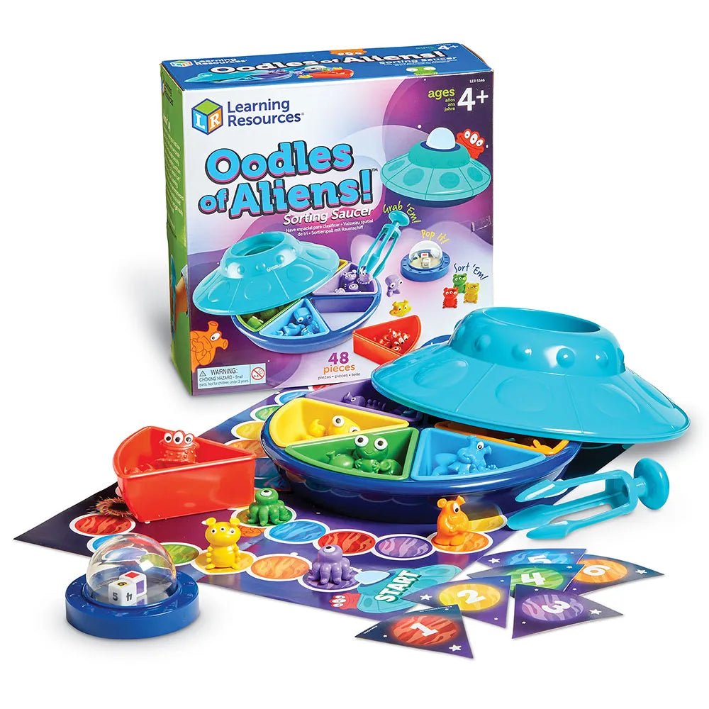 Learning Resources - Oodles of Aliens Sorting Saucer - Playlaan