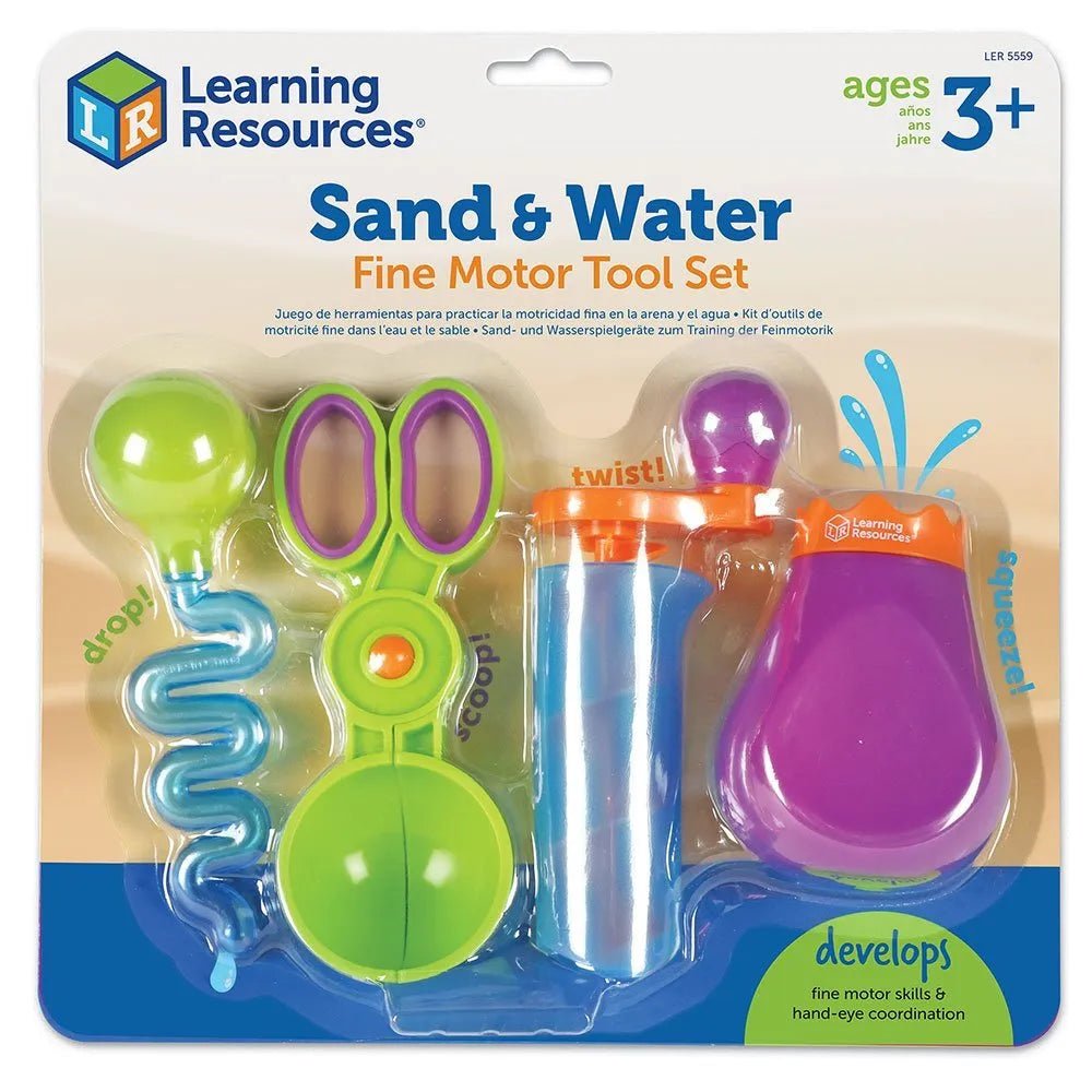 Learning Resources - Sand & Water Fine Motor Set - Playlaan
