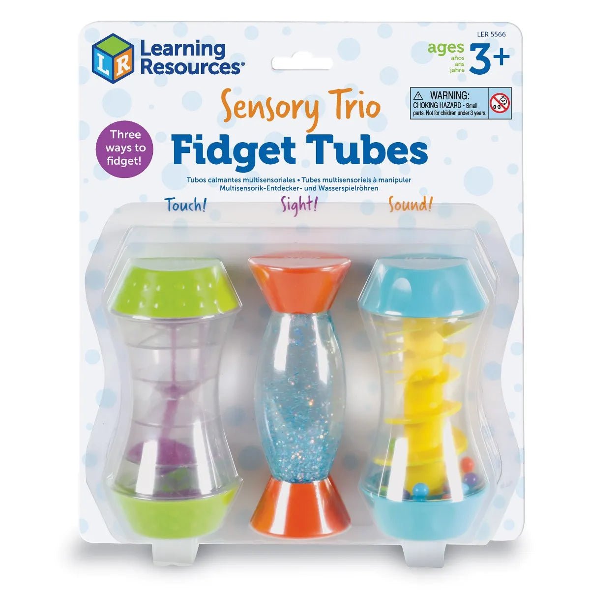 Learning Resources - Sensorische Trio Fidget Buizen Set - Playlaan