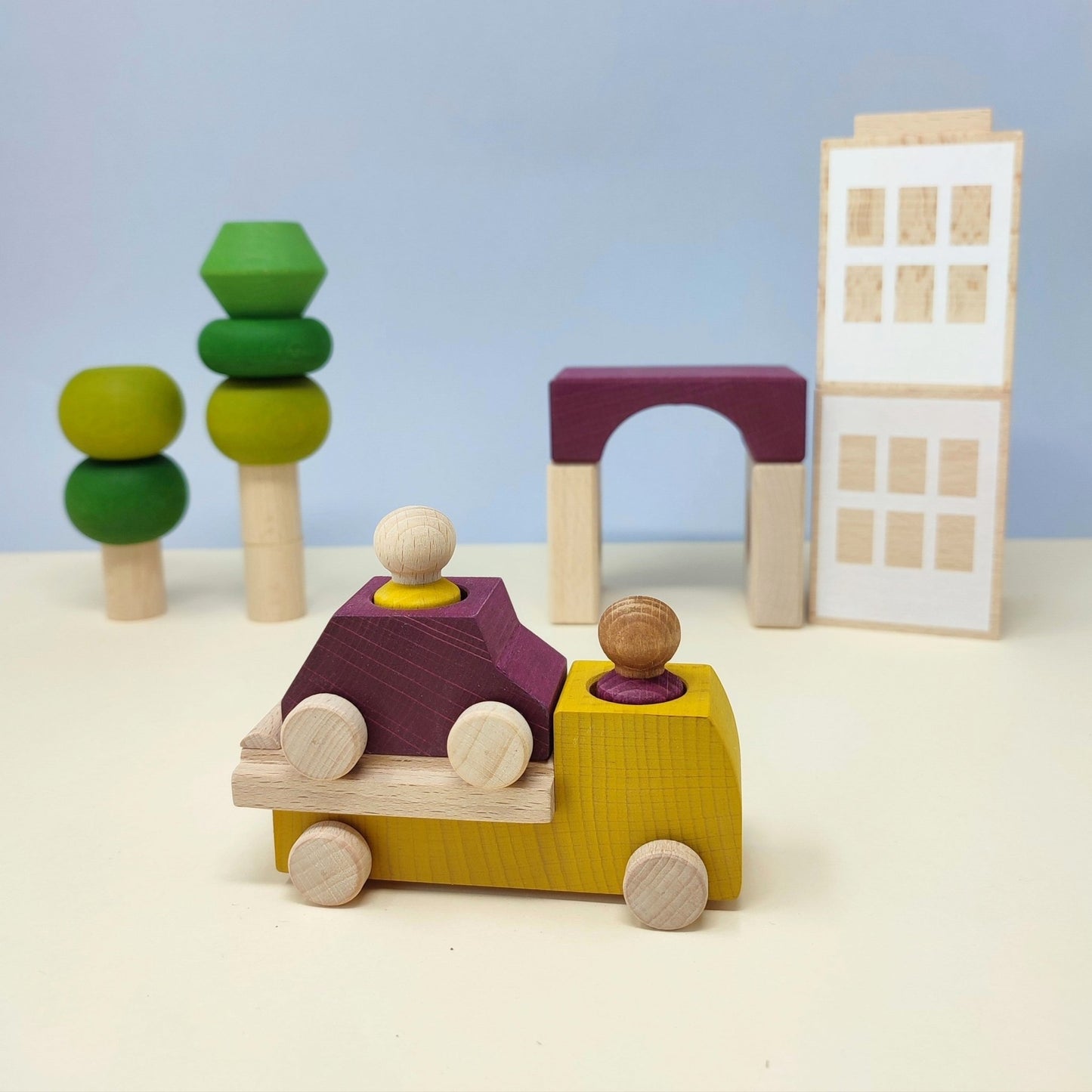 Lubulona - Tow Truck - Yellow - Playlaan