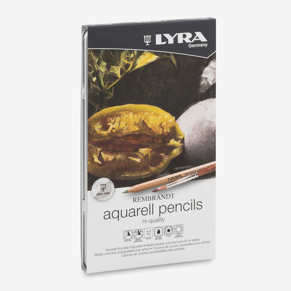 Lyra - Rembrandt aquarelpotloden ass. 12 kl. - blik - Playlaan