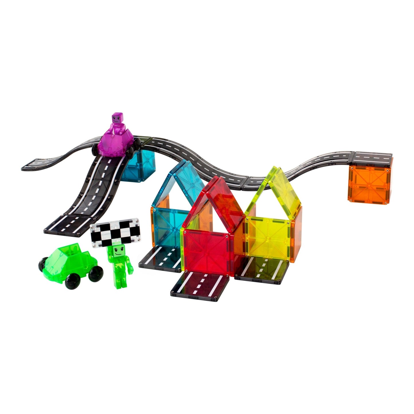 Magna-Tiles - Magnetische Tegels Downhill Duo set van 40 - Playlaan