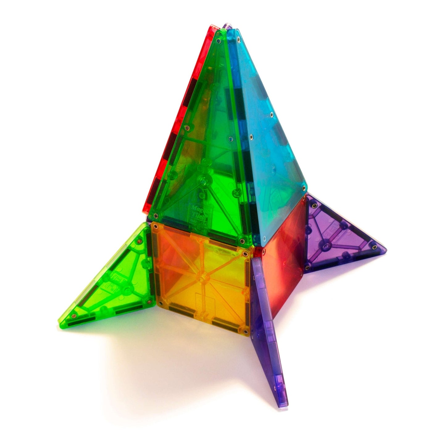 Magna-Tiles - Magnetische Tegels Heldere Kleuren 32 stuks - Playlaan