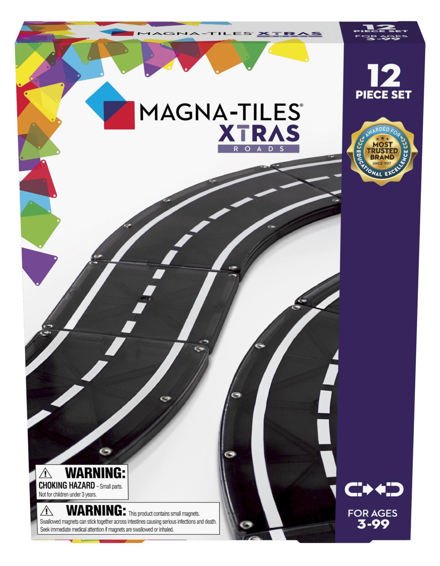 Magna-Tiles - Magnetische Tegels Xtras Roads - Playlaan