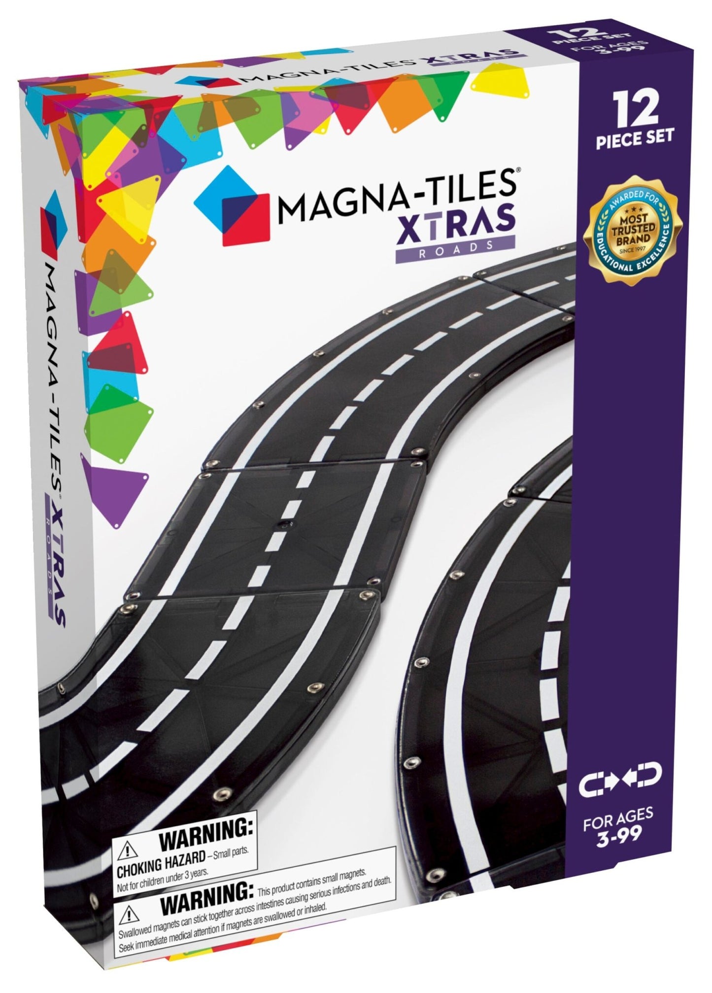 Magna-Tiles - Magnetische Tegels Xtras Roads - Playlaan