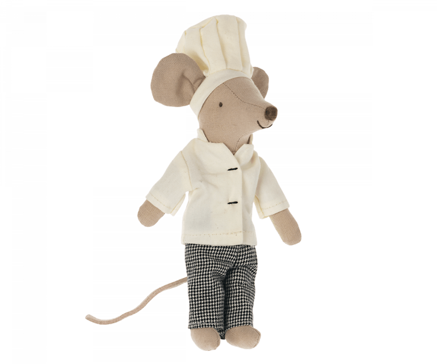 Maileg - Chef Clothes, Big Sister And Big Brother Mouse - Playlaan