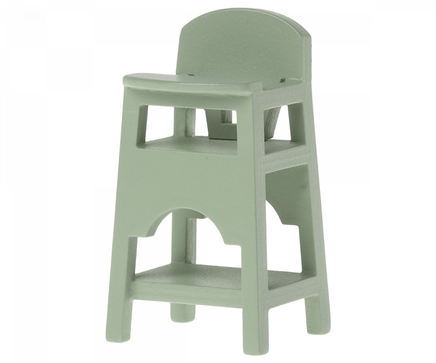 Maileg - High Chair, Mouse - Mint - Playlaan