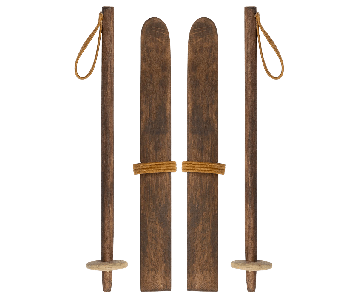 Maileg - Ski and Ski Poles - Playlaan