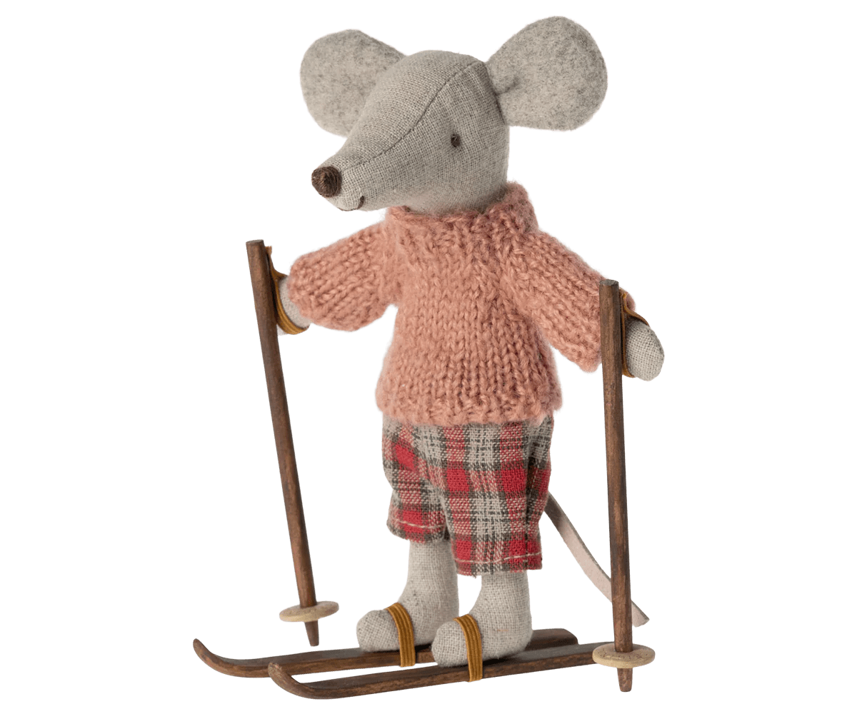 Maileg - Ski and Ski Poles - Playlaan