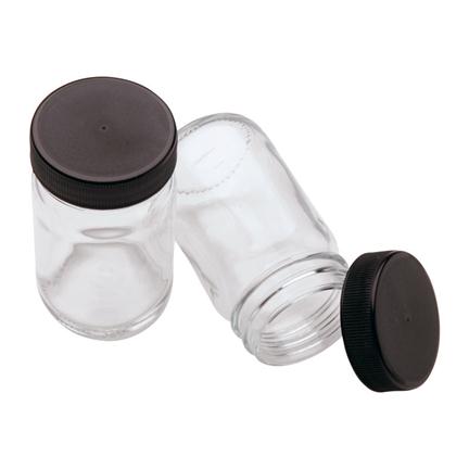 Mercurius - Glazen Potje met Deksel voor Verf 100 ml - 6 stuks - Playlaan
