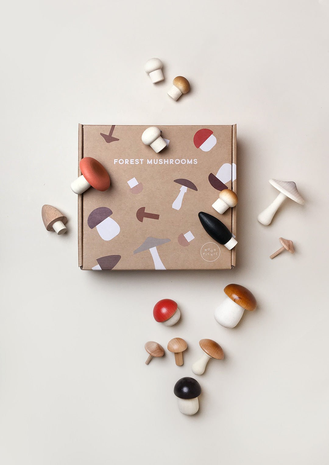 Moon Picnic - Forest Mushrooms in a box - Playlaan