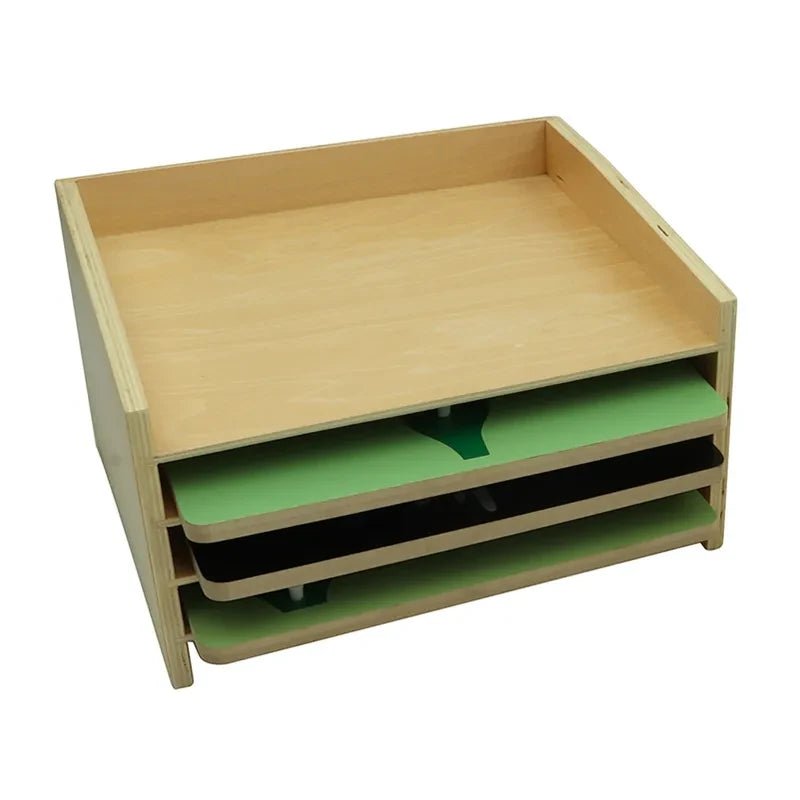 Moyo Montessori - 3 Botanische puzzels met kast - Playlaan
