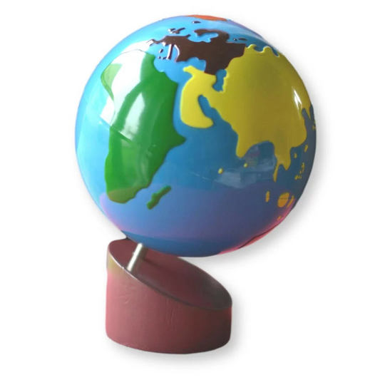 Moyo Montessori - Globe werelddelen - Playlaan