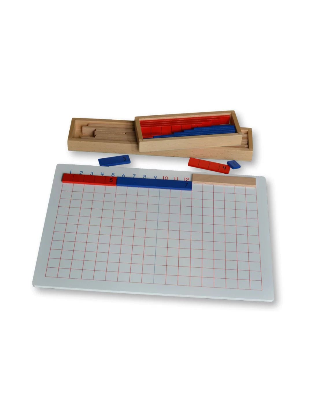 Moyo Montessori - Latjesbord voor aftrekken - Playlaan