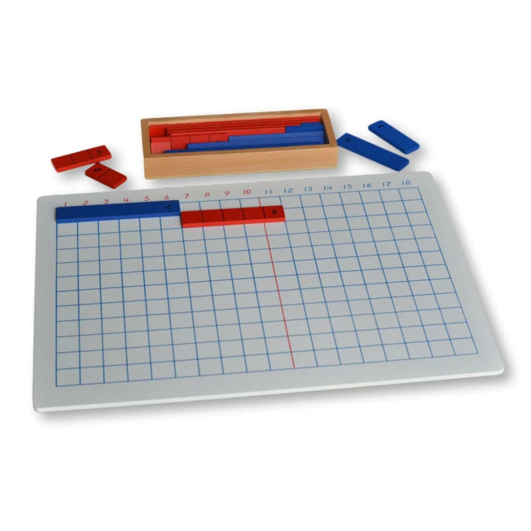Moyo Montessori - Latjesbord voor optellen - Playlaan