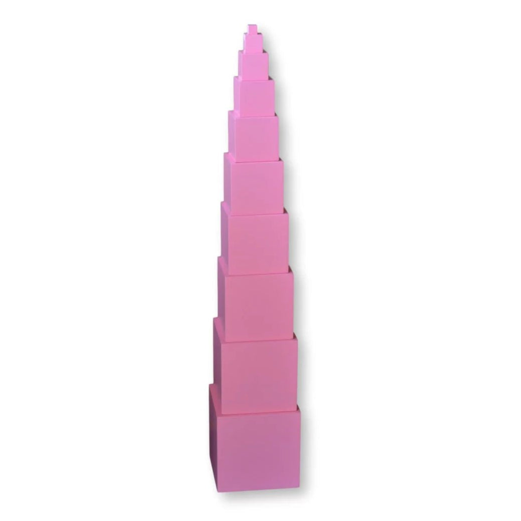 Moyo Montessori - Roze toren - Playlaan