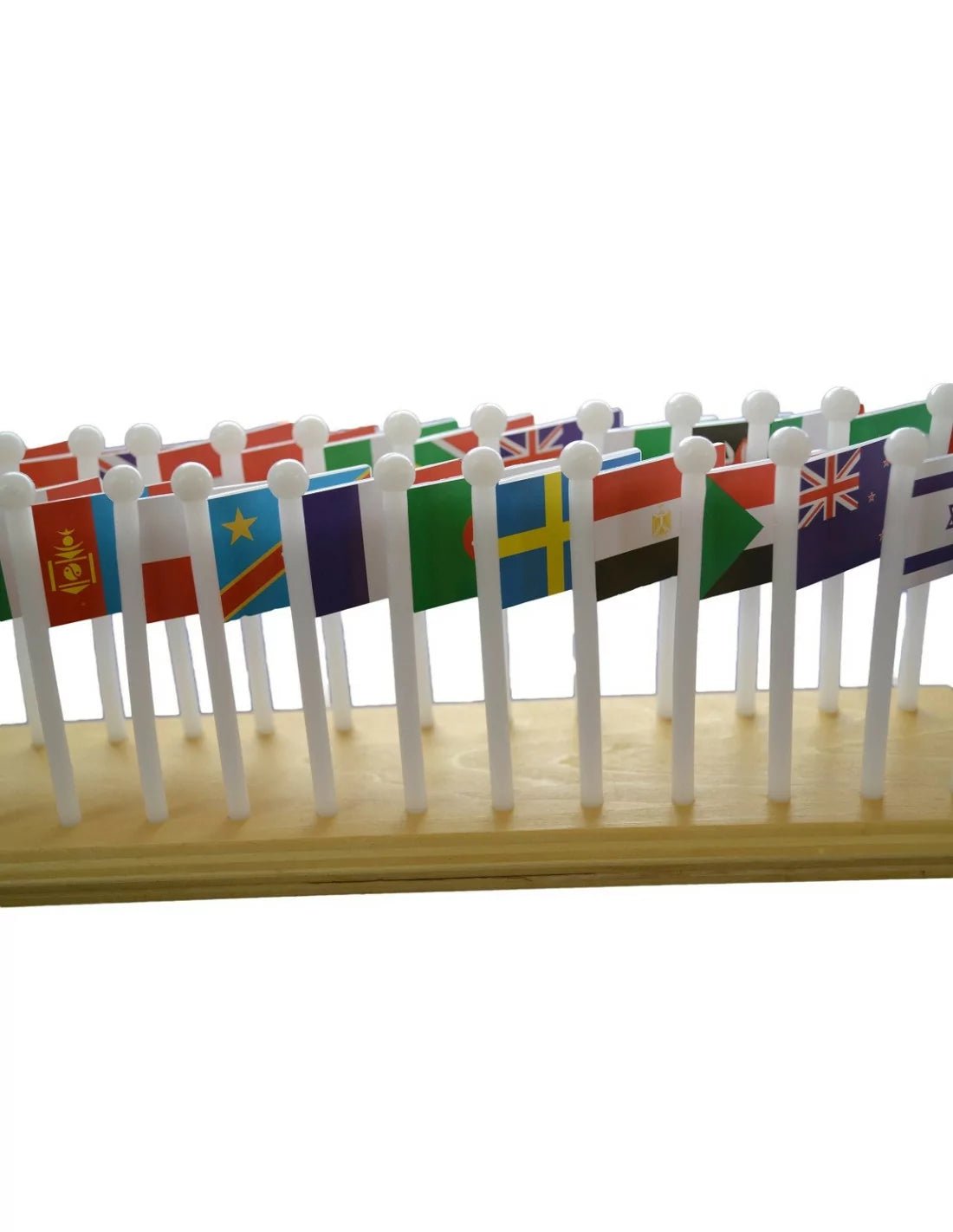 Moyo Montessori - Wereldkaart met Vlaggen - Playlaan