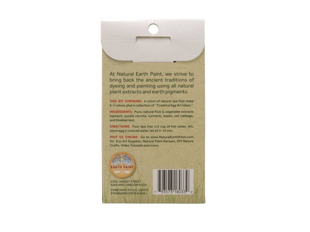 Natural Earth Paint - Natural Egg Dye - 4 kleuren - Playlaan
