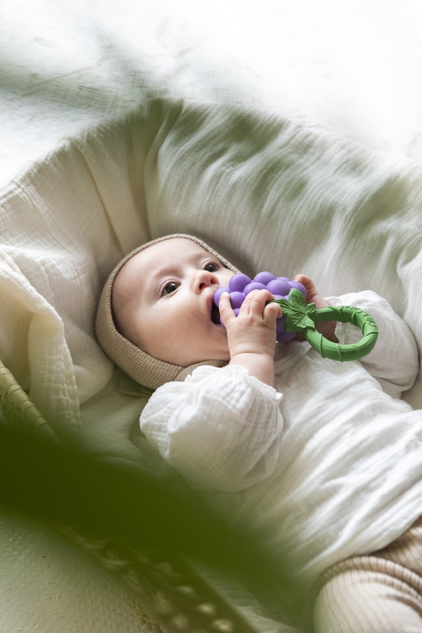 Oli&Carol - Artichoke Rattle Toy - Playlaan