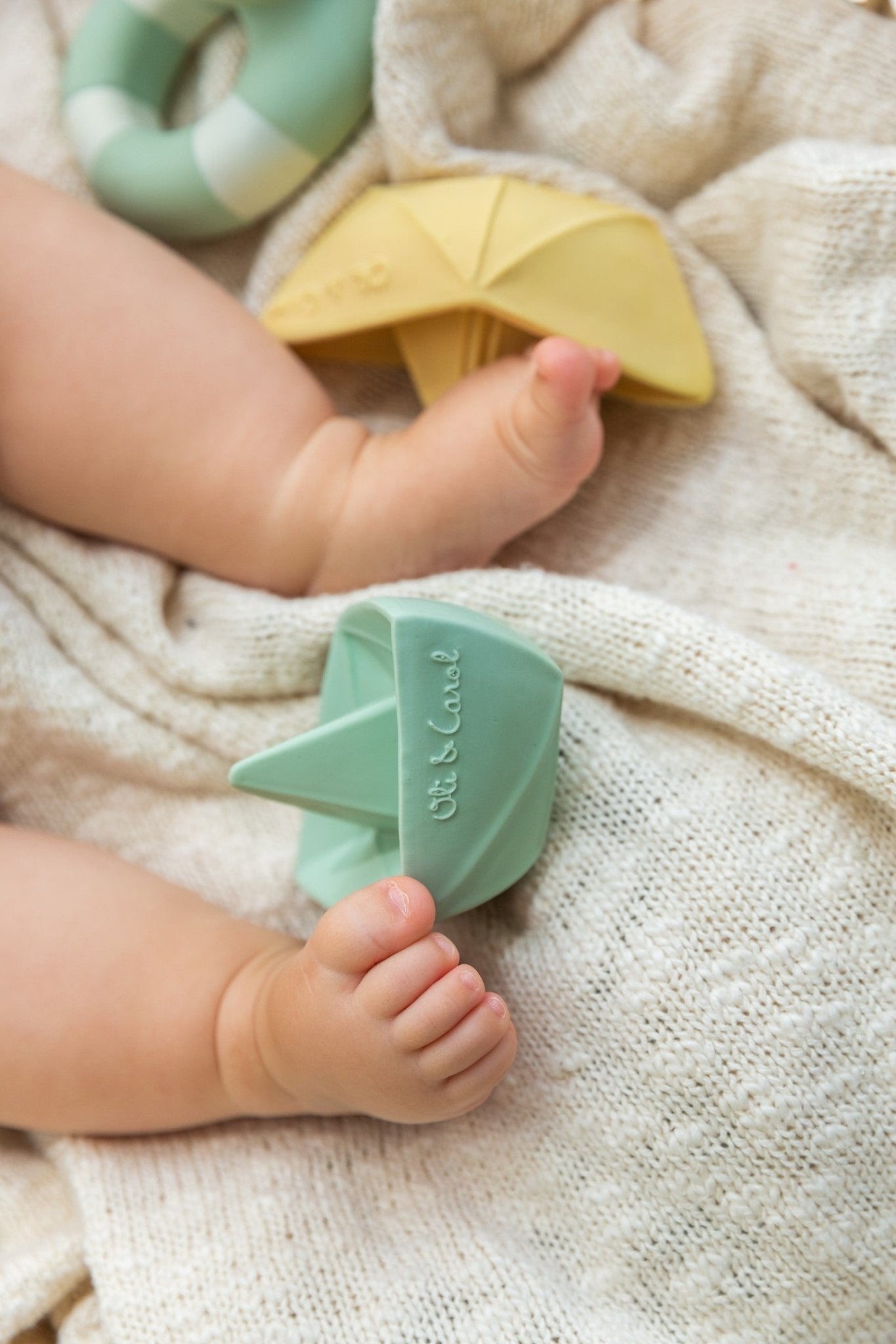 Oli&Carol - Origami Boat Mint - Playlaan