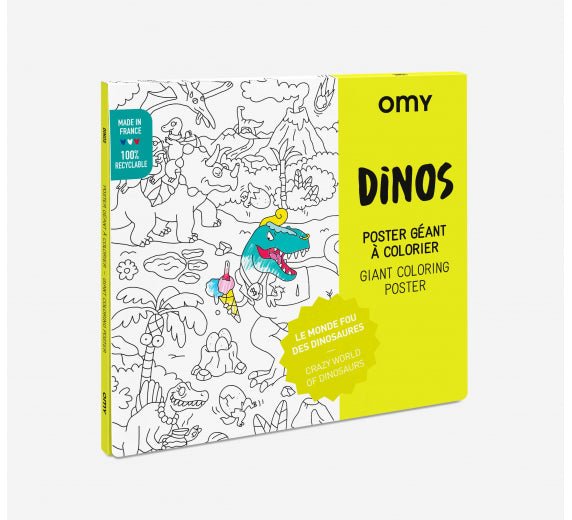 Omy - Dinos - Poster 70 x 100 cm - Playlaan
