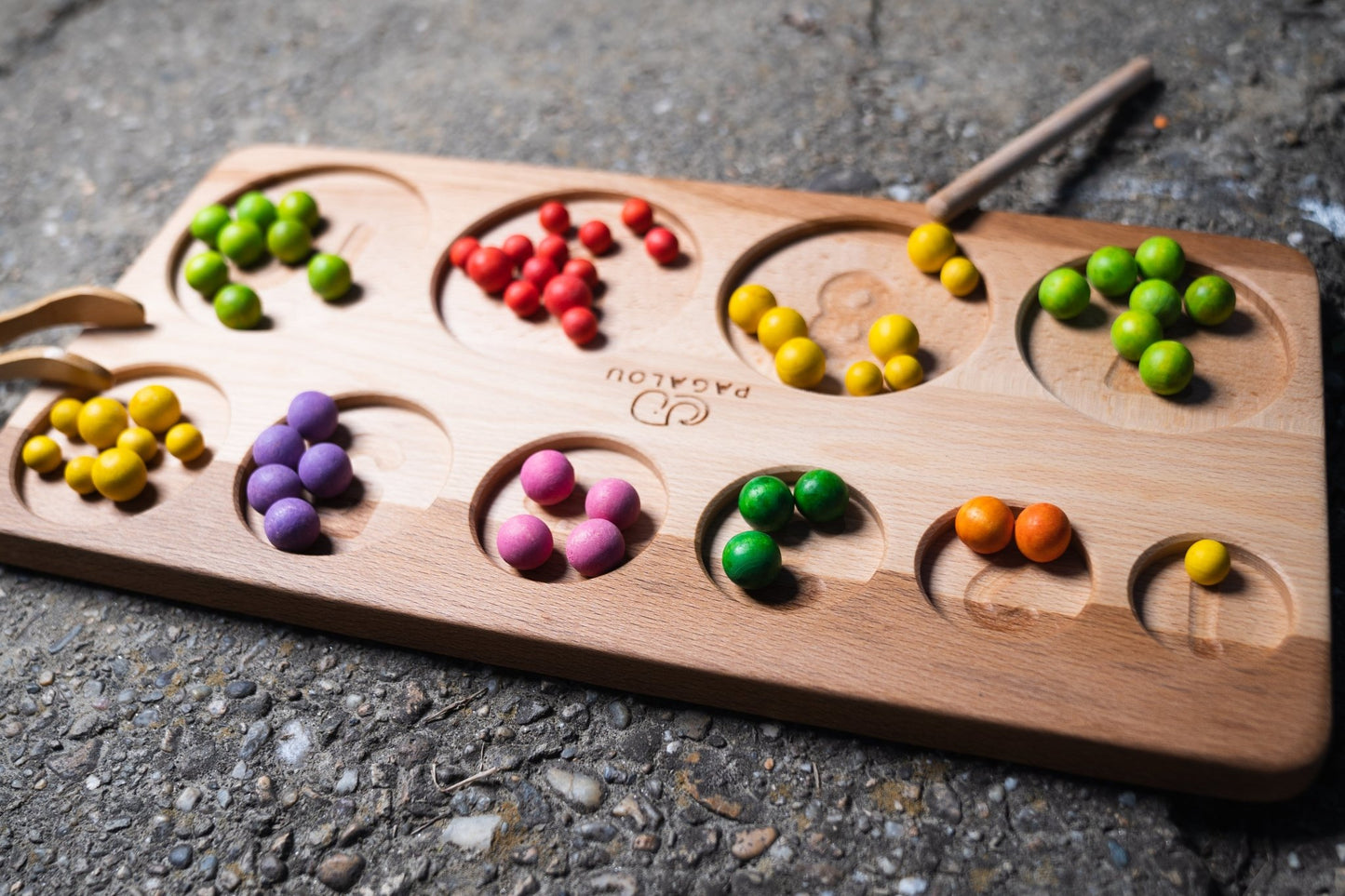 Pagalou - 1 To 10 Ascending, Tracing, Counting And Sorting Tray. - Playlaan