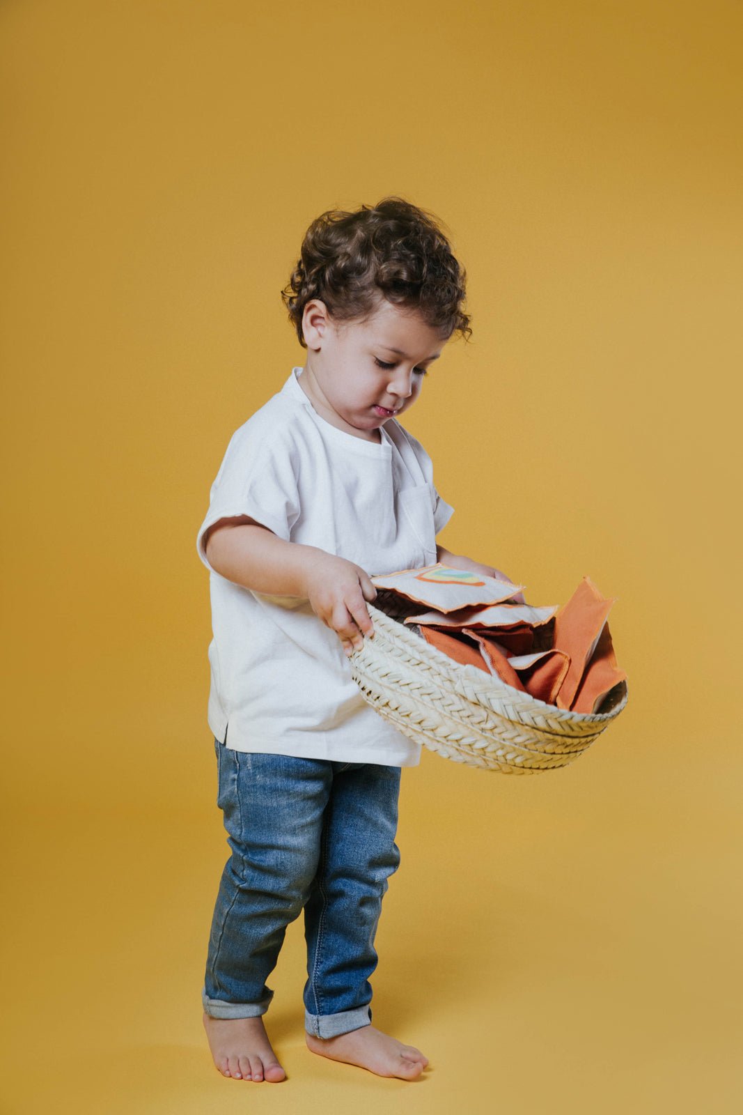 Petit Boum - Basket handmade - Palmmand - Playlaan