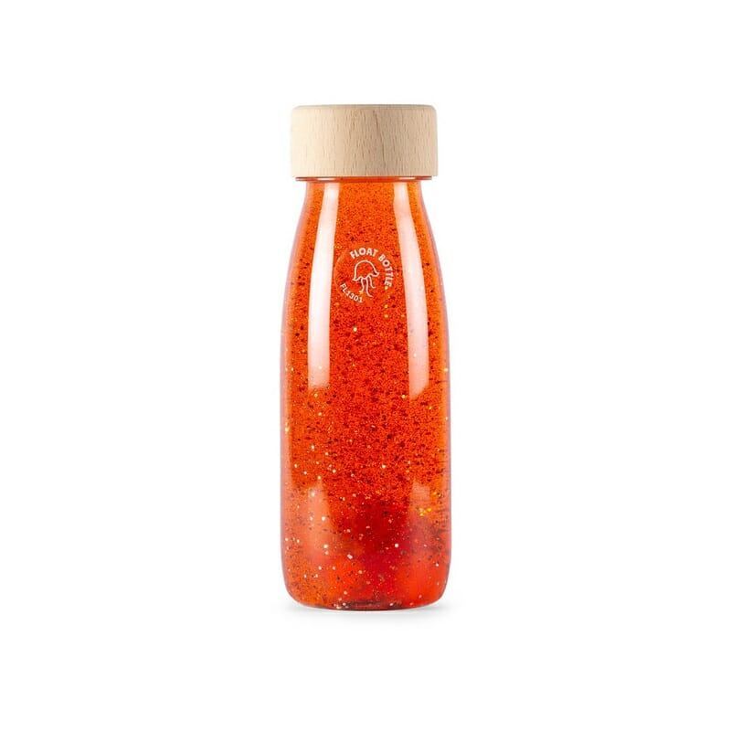 Petit Boum - Sensorische fles Float Oranje - Playlaan