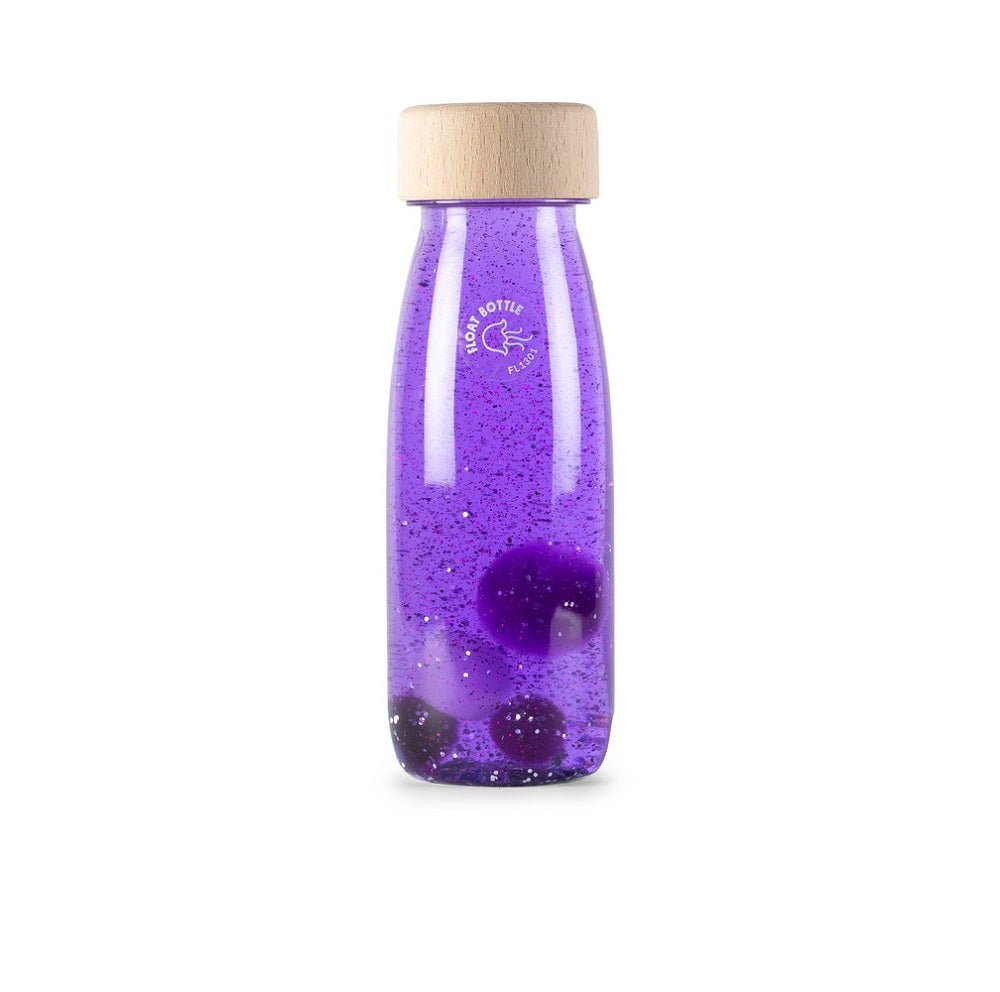 Petit Boum - Sensorische fles Float Paars - Playlaan